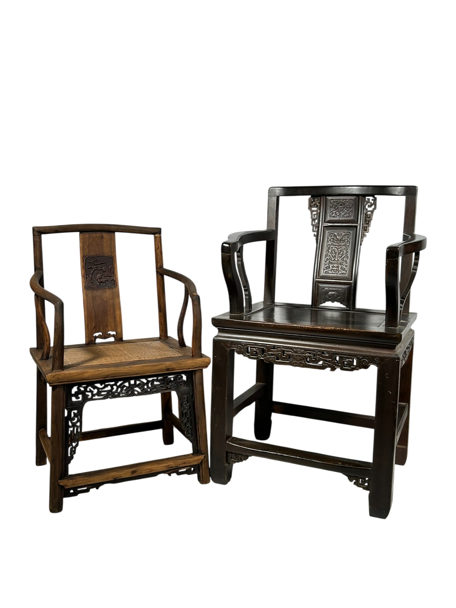 Two Chinese Wood Chairs (1 of 20)