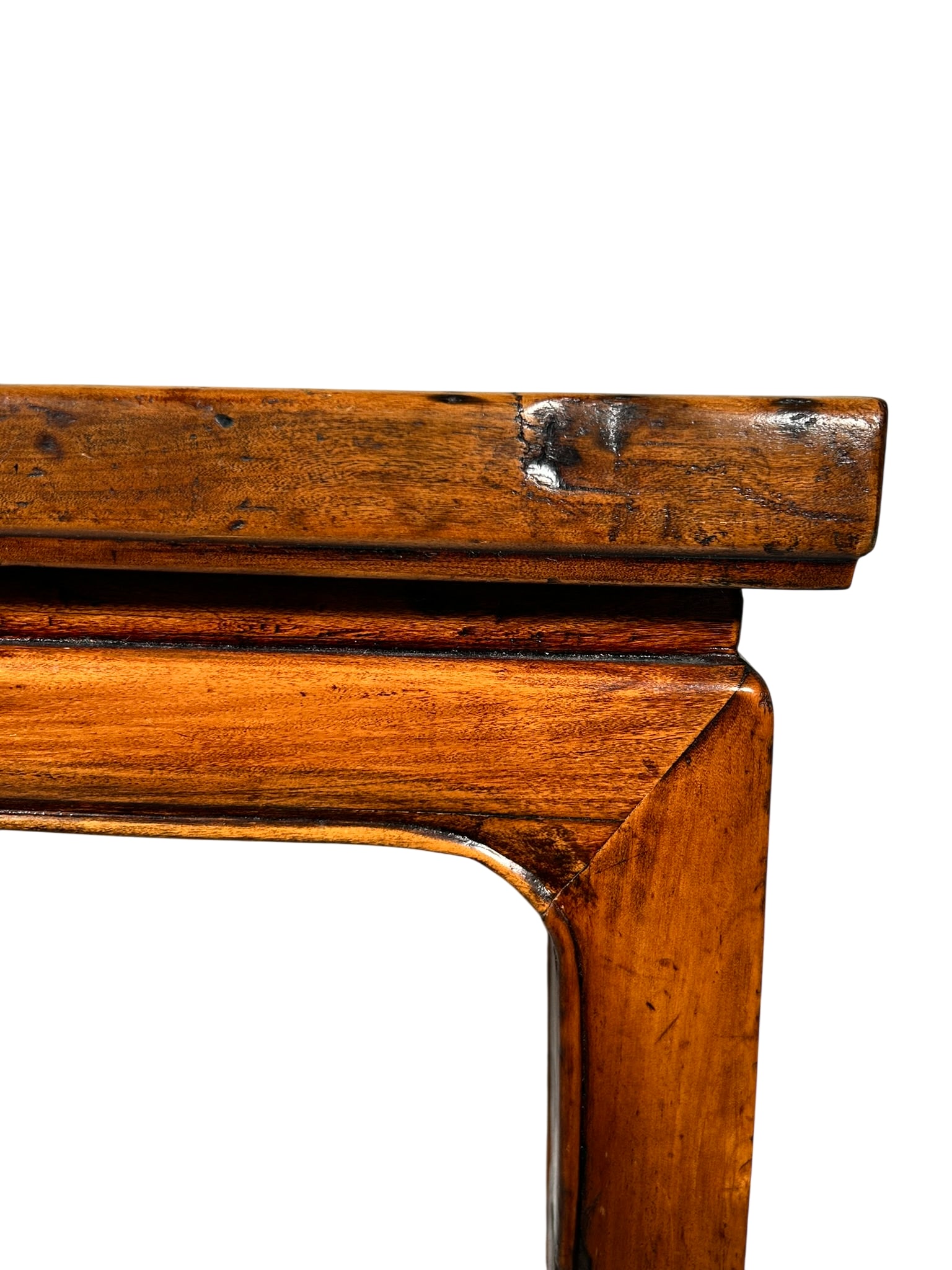 A Chinese Wood Rectangular Side Table - 7