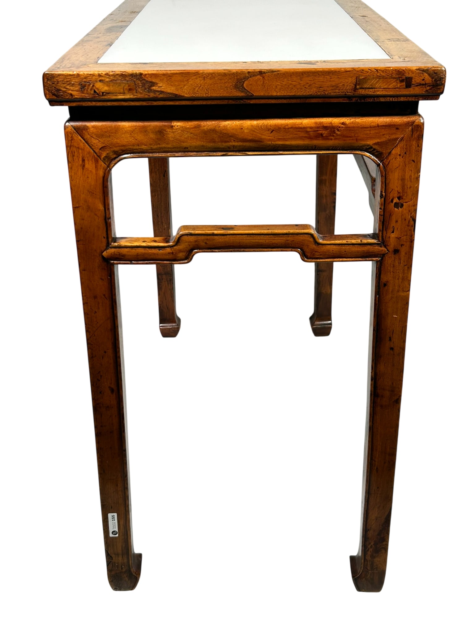 A Chinese Wood Rectangular Side Table - 8