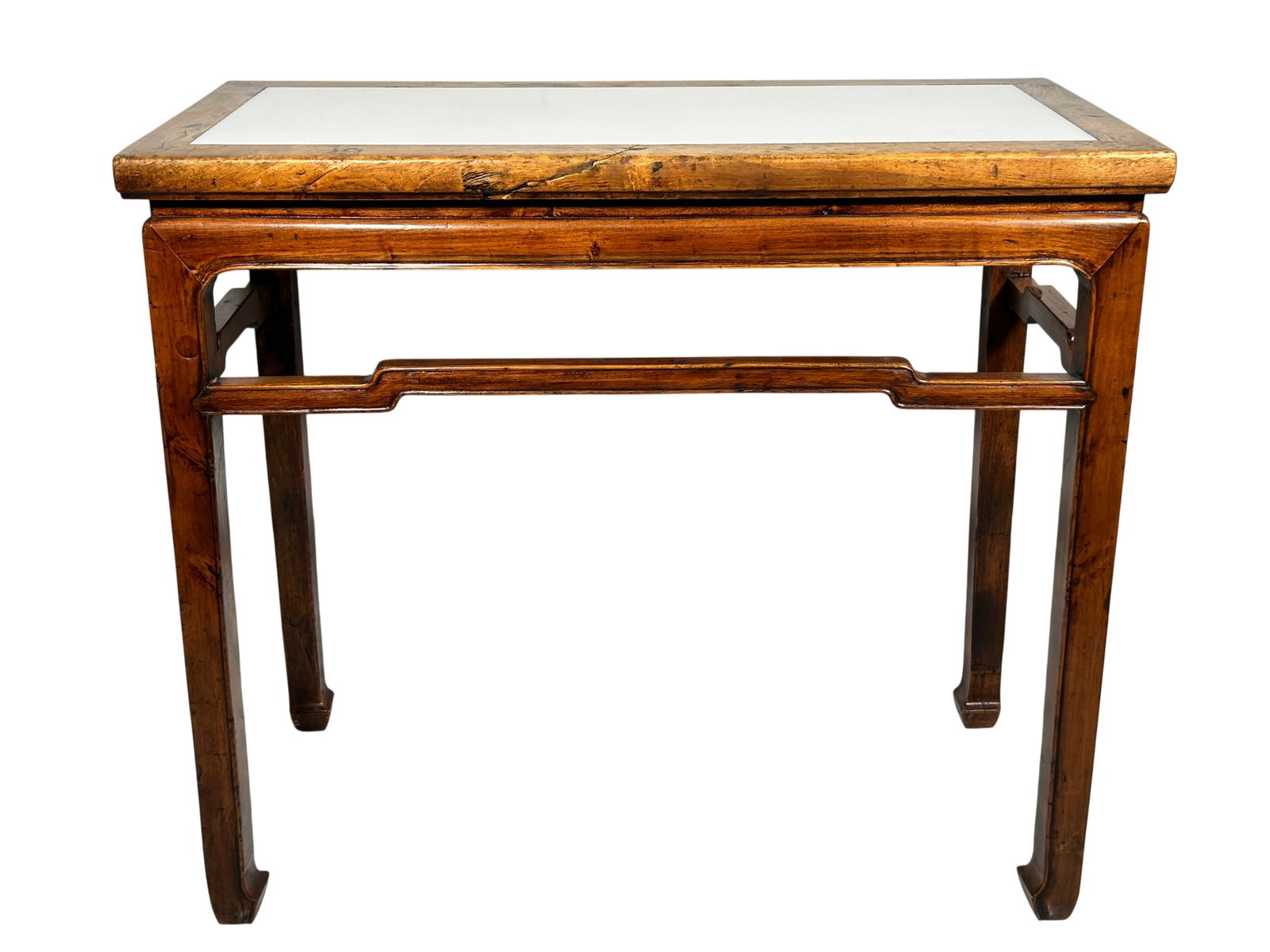 A Chinese Wood Rectangular Side Table - 9