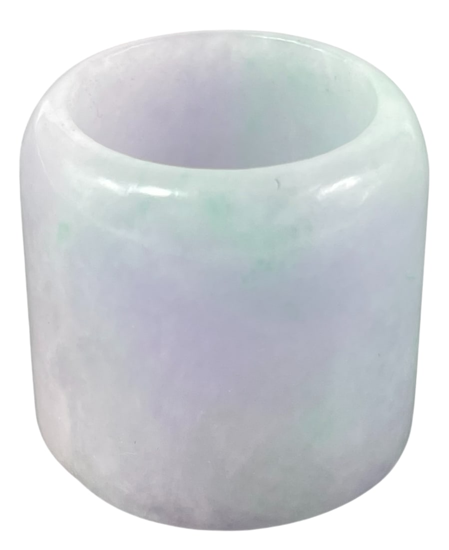 A Chinese Jadeite Archer's Ring (1 of 13)
