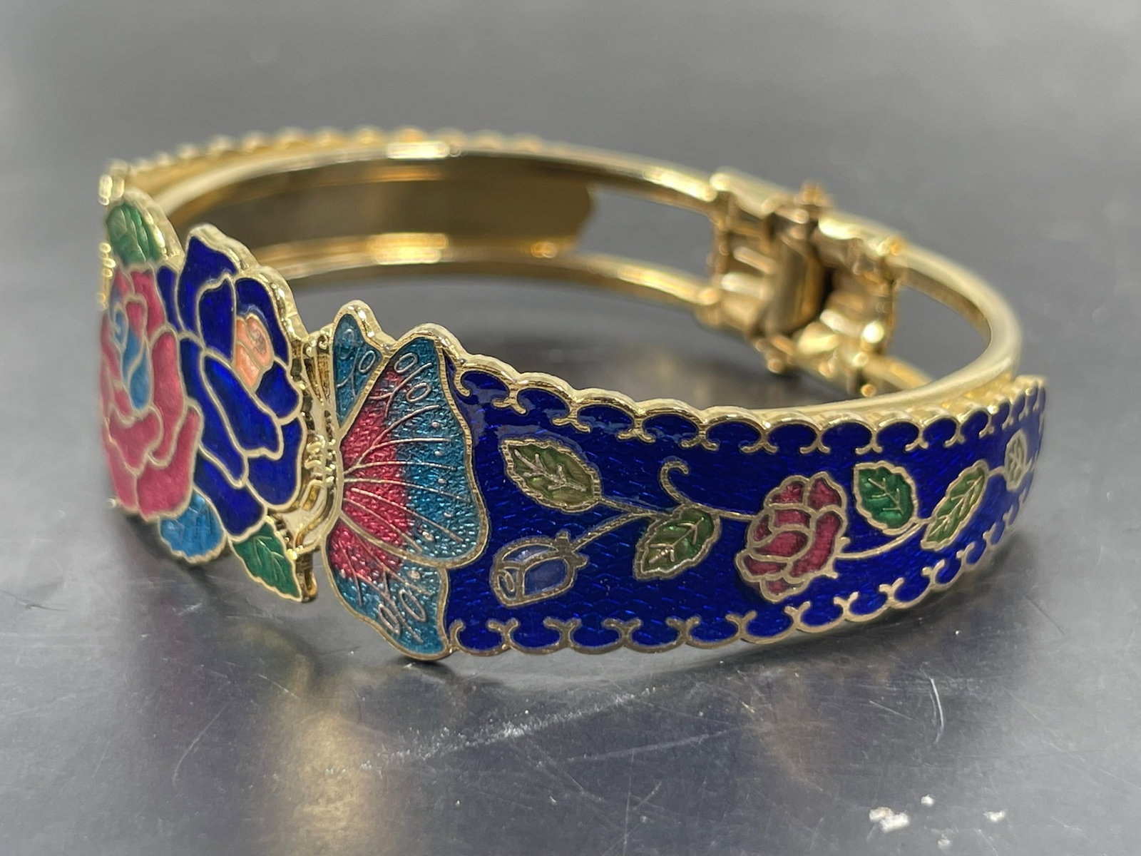 Two Cloisonne Bracelets - 5