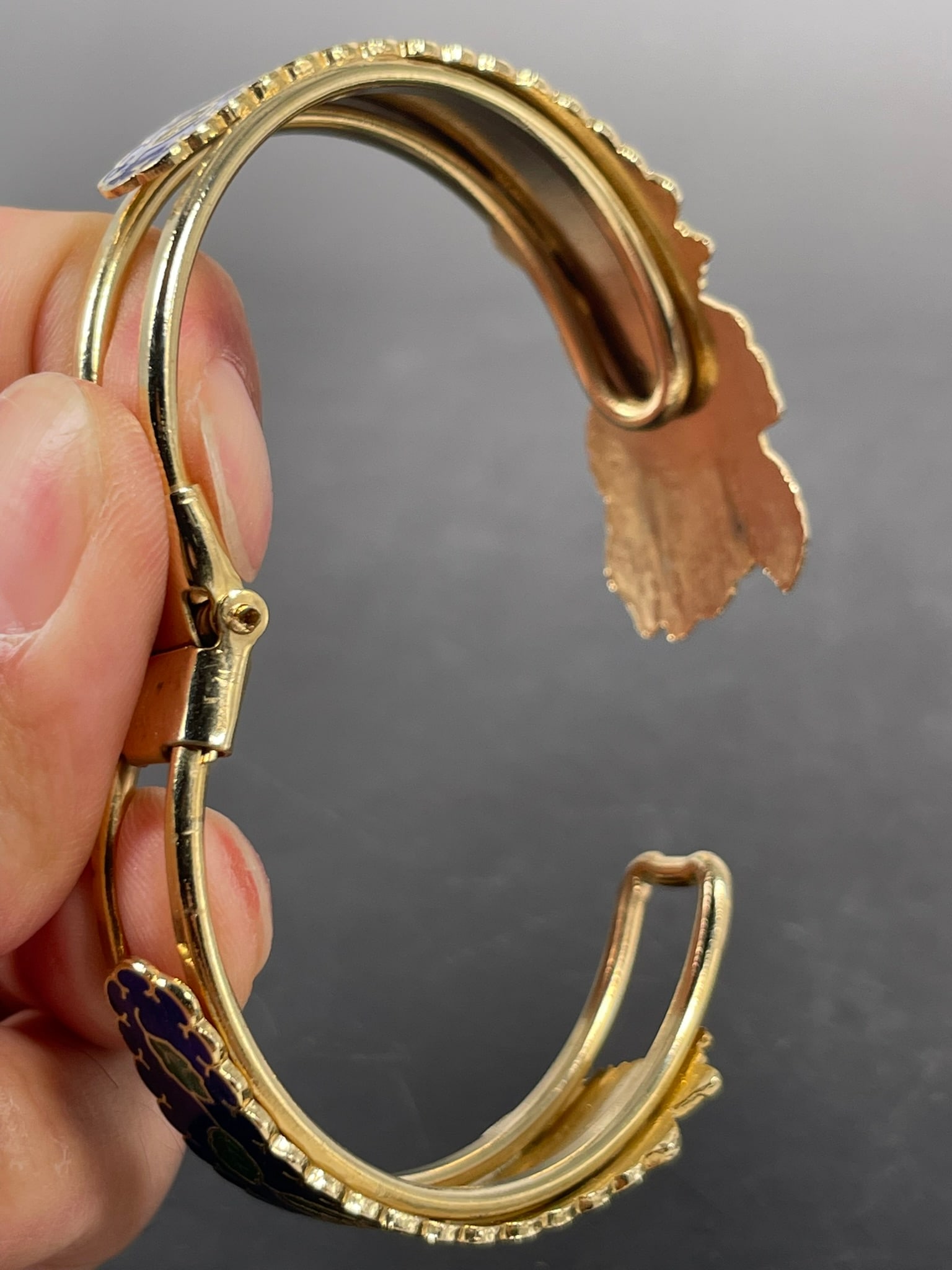 Two Cloisonne Bracelets - 6