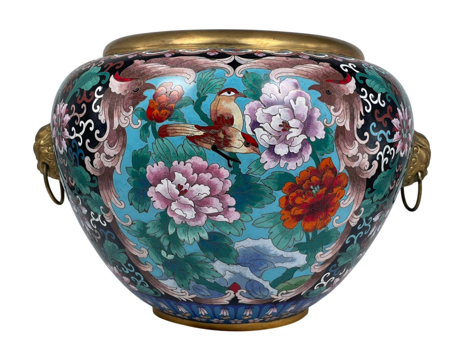 A Chinese Cloisonne Enamel Jardiniere (1 of 15)