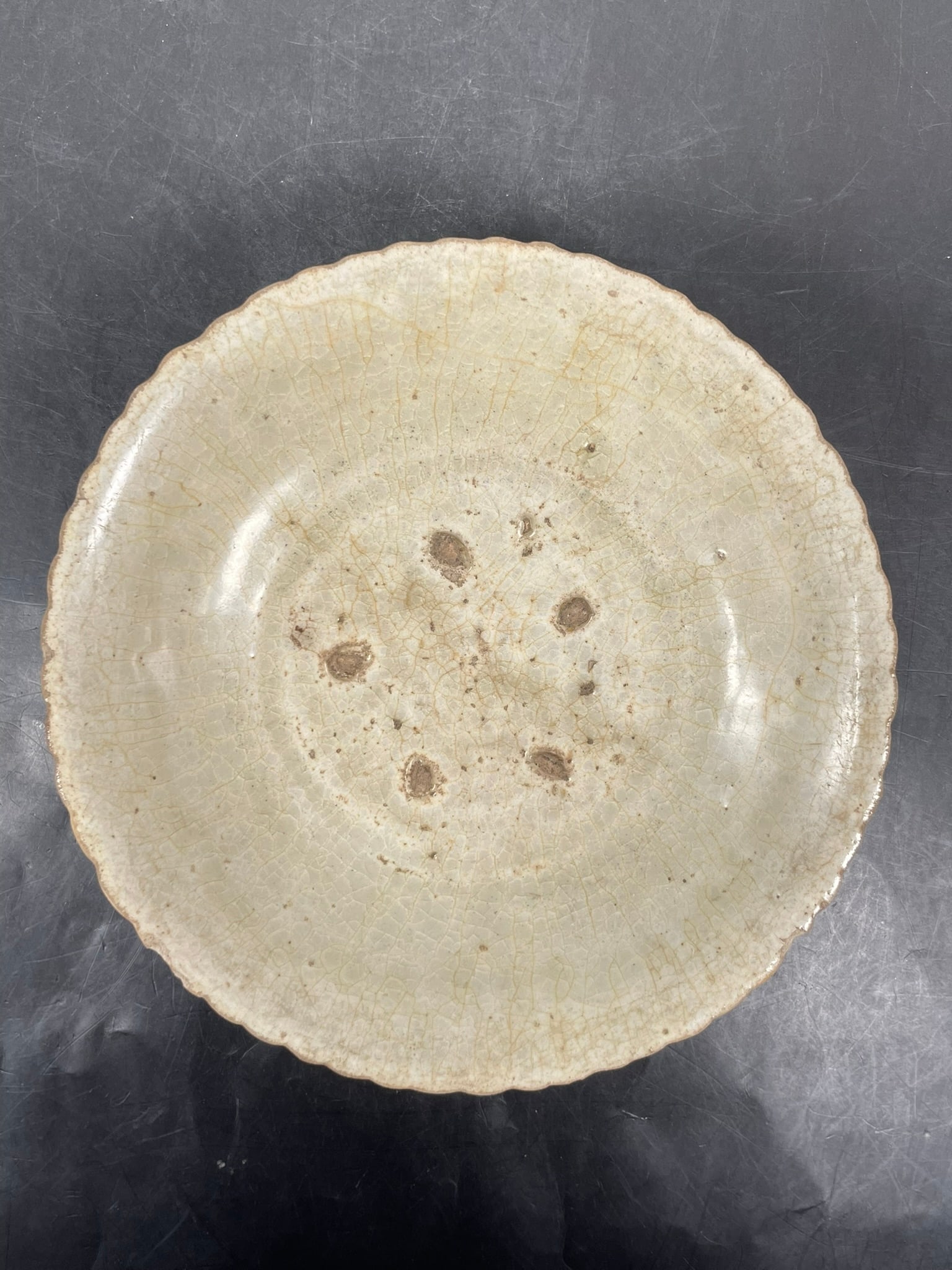 Two Celadon Dishes - 6