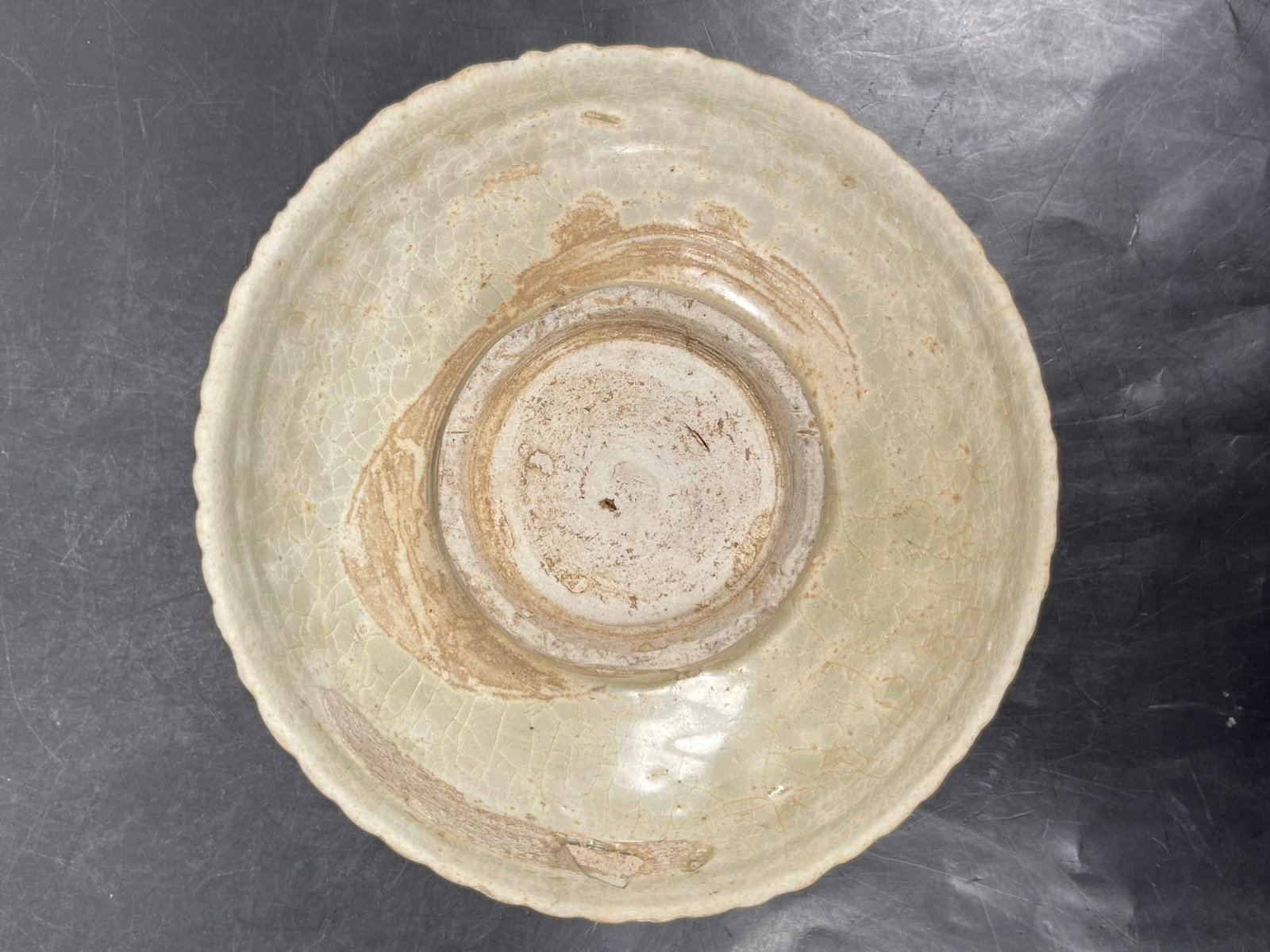 Two Celadon Dishes - 8