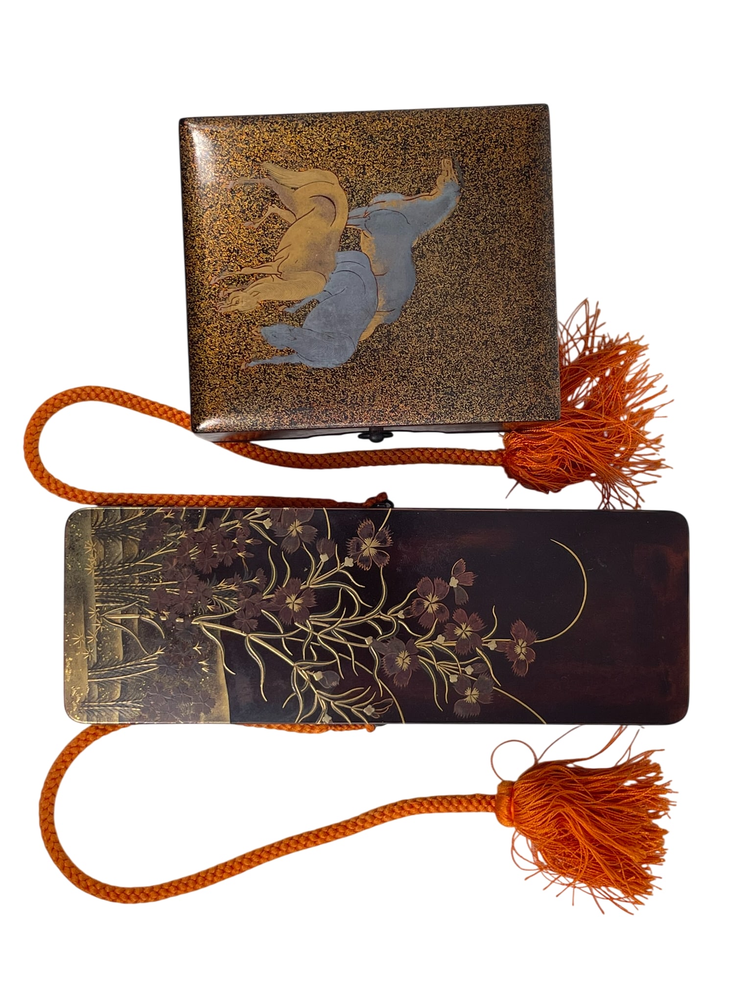 Two Japanese Lacquer Boxes (1 of 10)