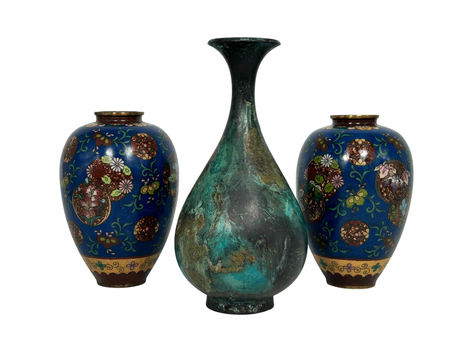 A Group of Three Japanese Vases (1 of 14)
