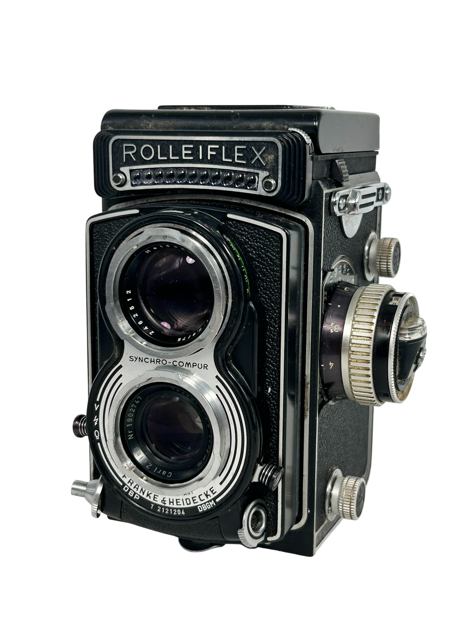 A Vintage Rolleiflex T Twin-Lens Reflex Medium-Format Film Camera, Franke & Heidecke (1 of 14)