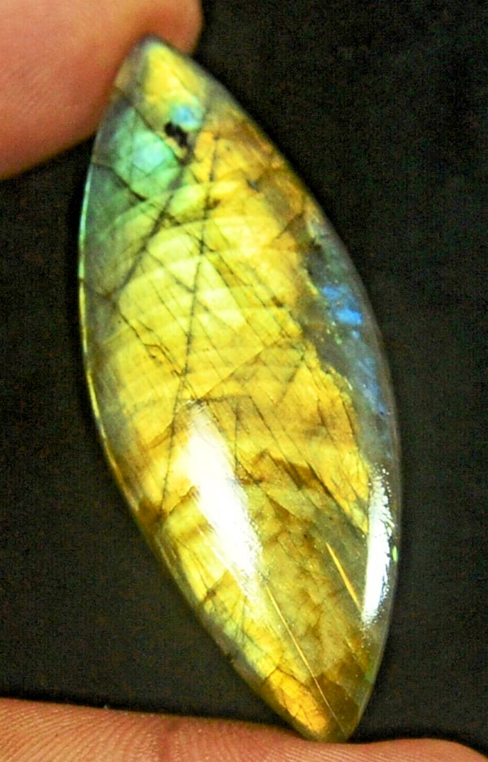 54.20Ct Labradorite Natural Polished Cabochon Loose Gemstone For Jewelry (1 of 4)