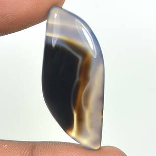 30.80 Ct Natural Agate Fancy Cabochon Gemstone Size 39x17x6mm: Item Description:-Item Name :- 30.80 Ct Natural Agate Fancy Cabochon Gemstone Size 39x17x6mm//Total Carat Weight:- 30.80Carat Weight//Item Size:- 39x17x6 mm//Item Shape :- FANCY//Item Color :- multi