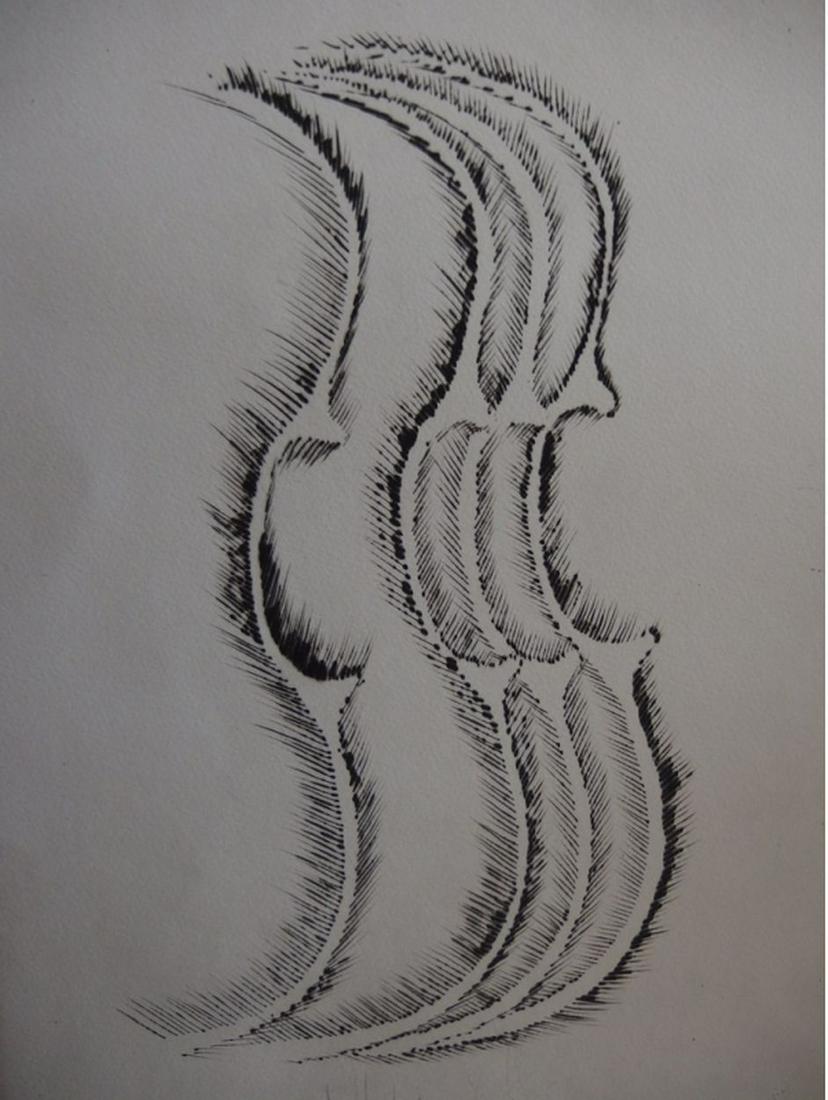 ARMAN - Violin Profile, 1979 - Engraving (1 of 3)