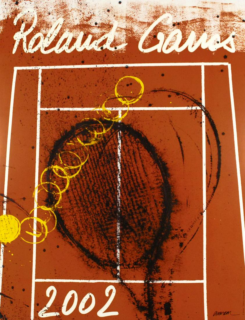ARMAN - Roland Garros, 2002 - Poster (1 of 1)