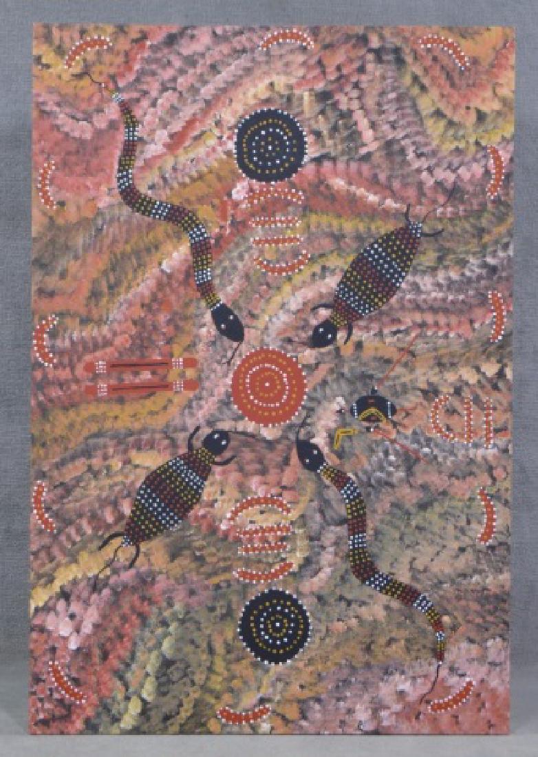 Barney Daniels Tjungurrayi Acrylic on Canvas (1 of 2)