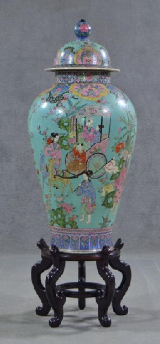 Chinese Porcelain Floor Vase (1 of 12)