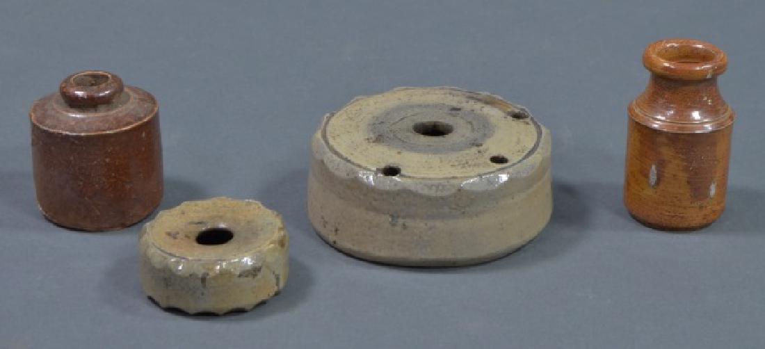 Group of Four Ceramic Inkwells (1 of 1)