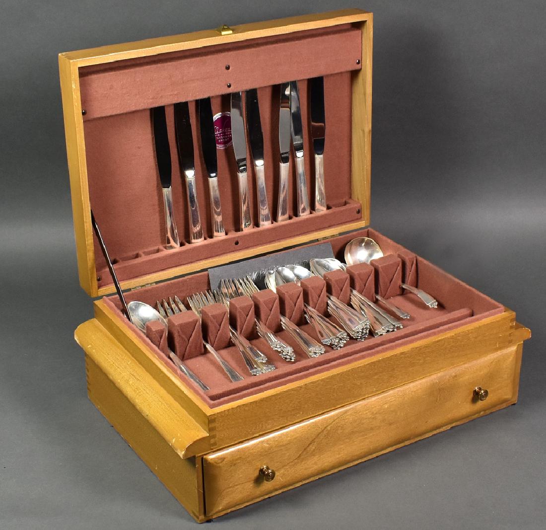 Sterling Silver Flatware Service for 8 Heirloom (1 of 8)