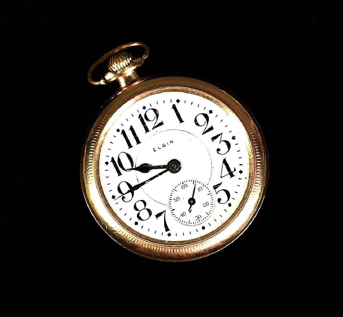 Elgin Model 15 Railroad Grade Pocket Watch (1 of 1)