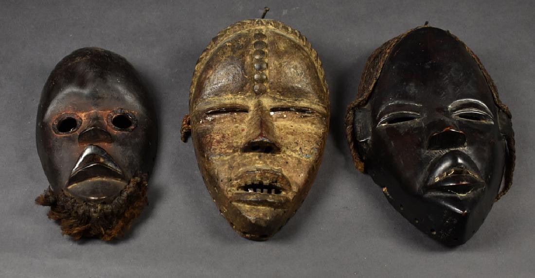 Three Dan Masks (1 of 5)
