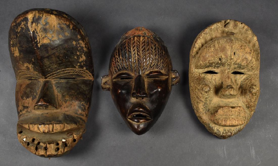 Three Dan Masks (1 of 6)
