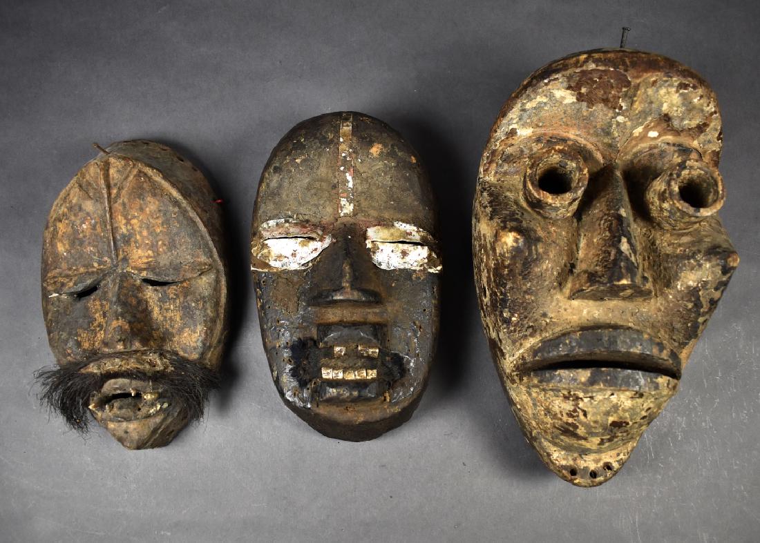 Three Dan Masks (1 of 6)