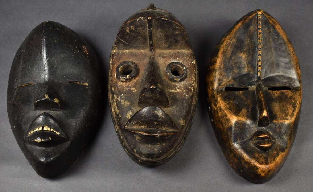 Three Dan Masks (1 of 6)