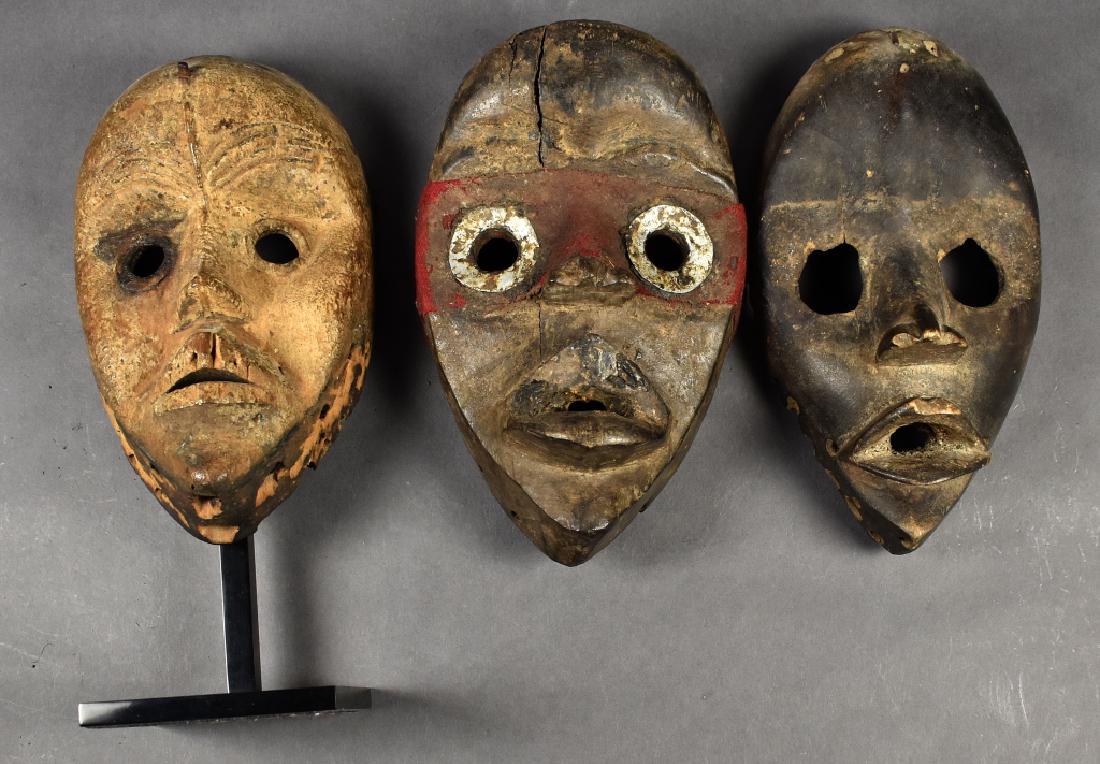 Three Dan Masks (1 of 6)