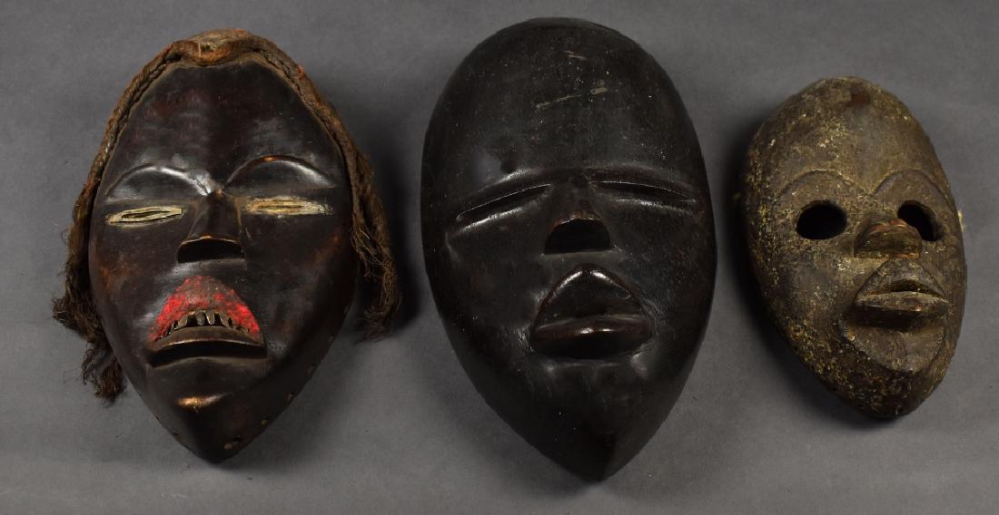 Three Dan Masks (1 of 5)