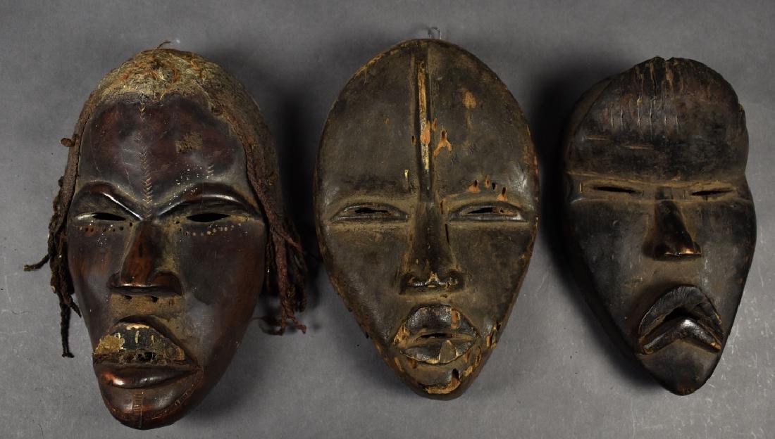 Three Dan Masks (1 of 5)