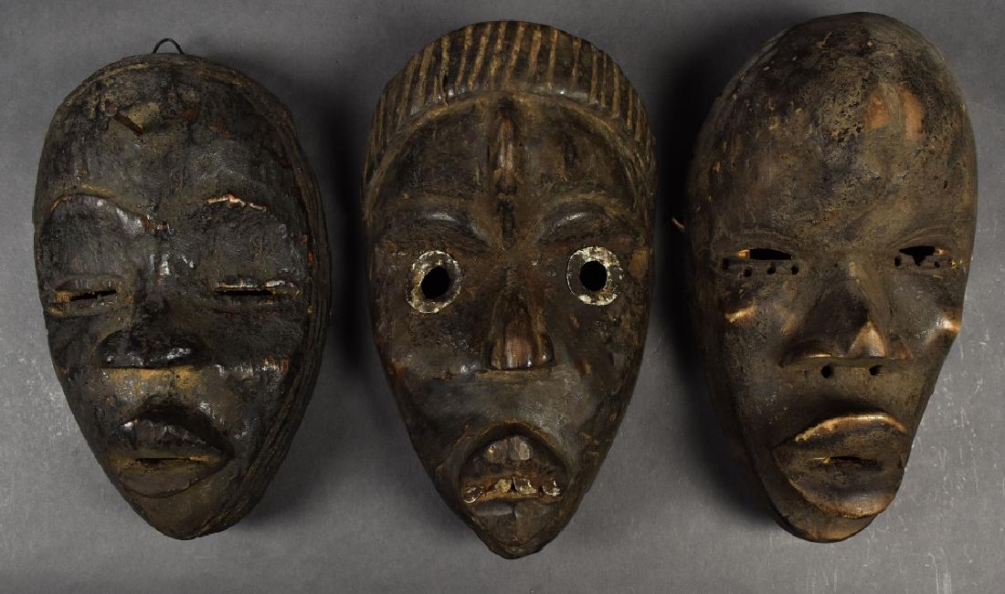 Three Dan Masks (1 of 5)