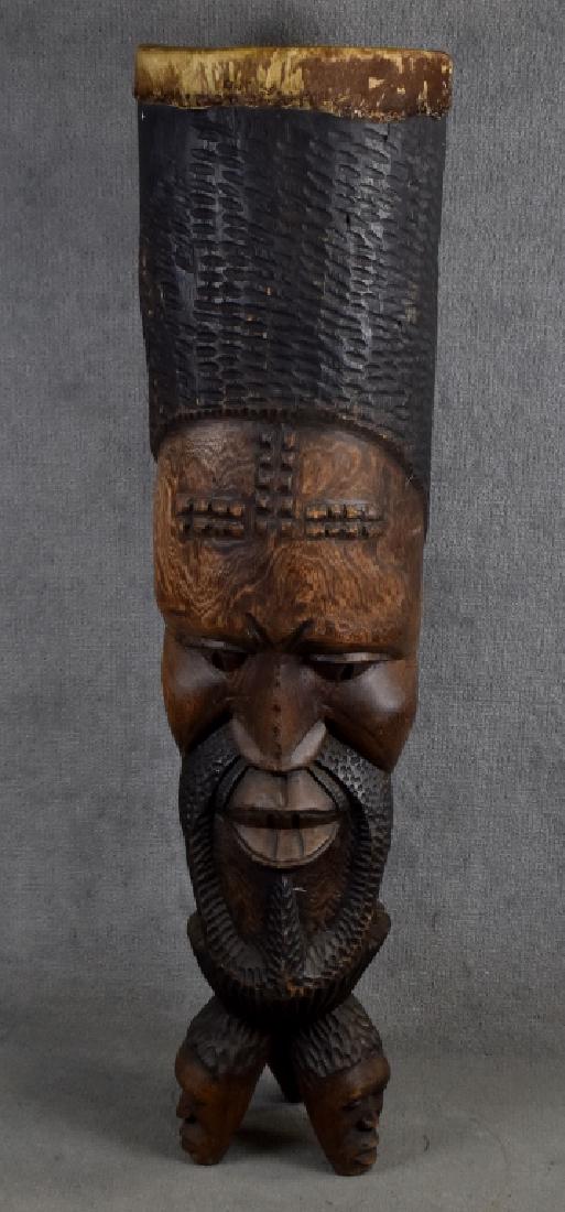 African Wooden Drum (1 of 5)