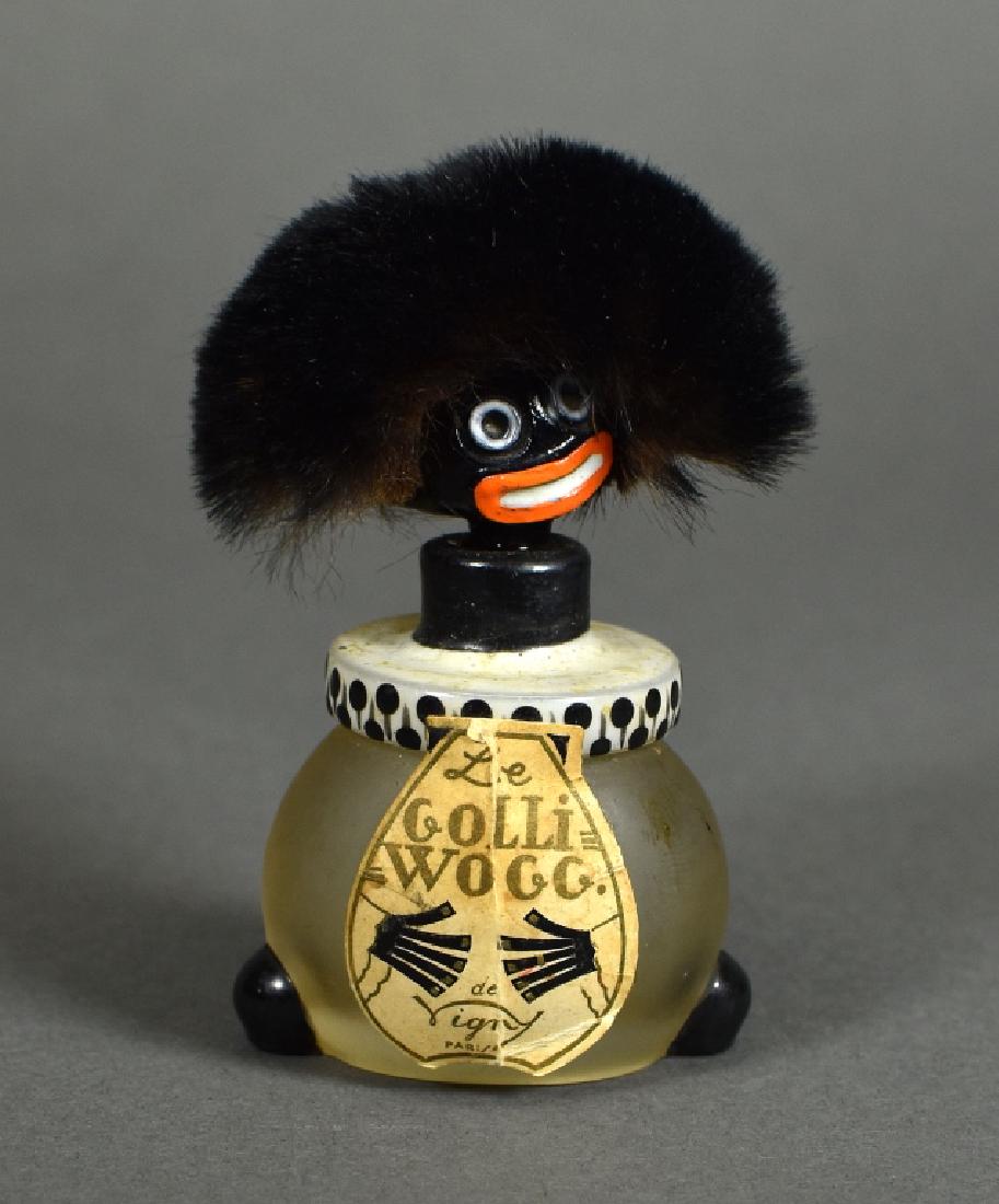 Circa 1930's Golliwog Perfume Bottle By De Vigny (1 of 4)