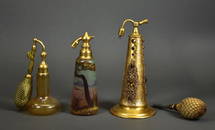 Three Early Atomizers, One Signed A. Docobu