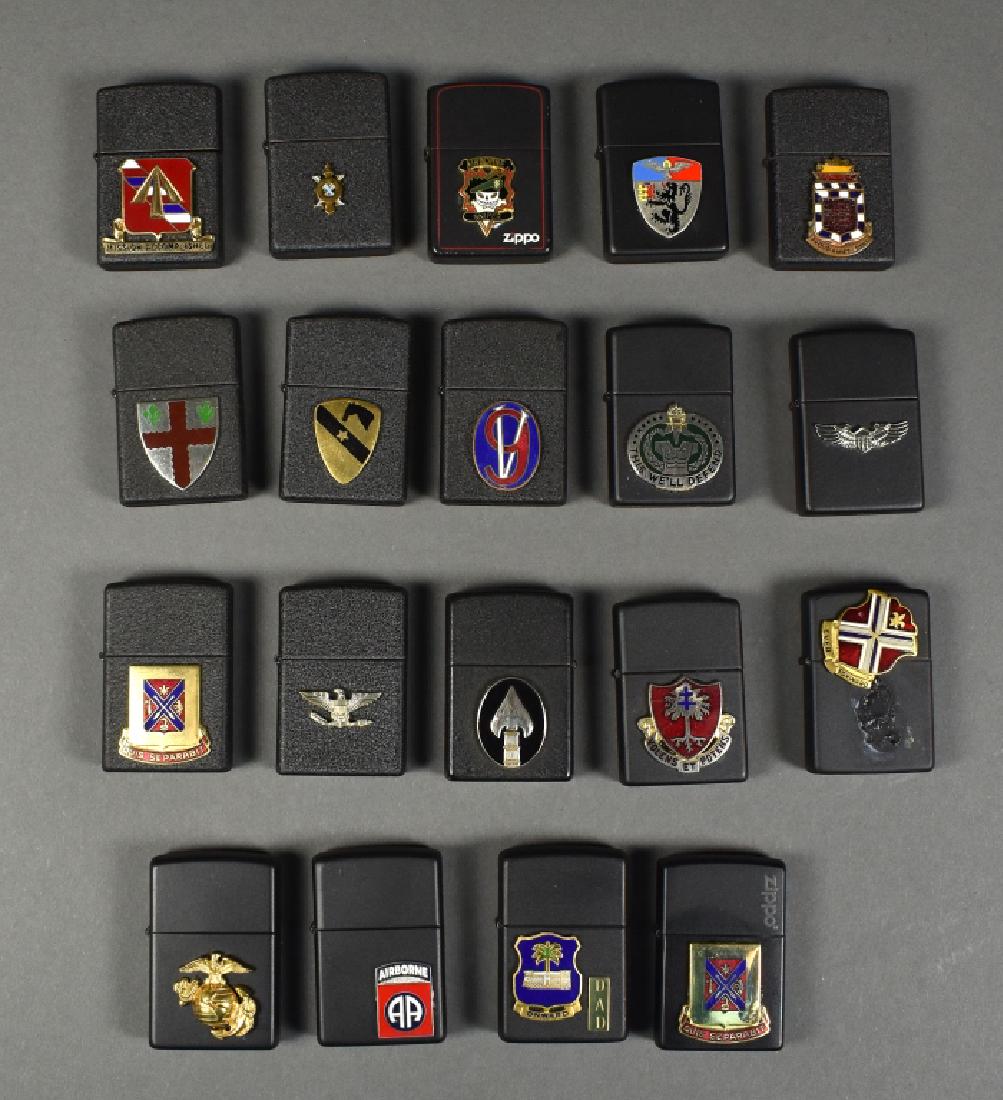 19 Black Zippo Lighters (1 of 5)