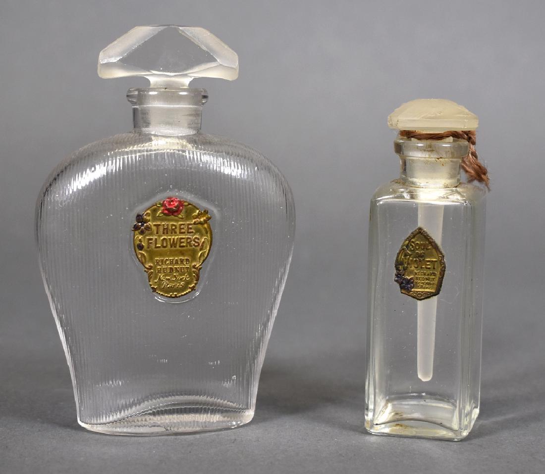 Two Circa 1910 Perfume Bottles, R Hudnut, (1 of 5)