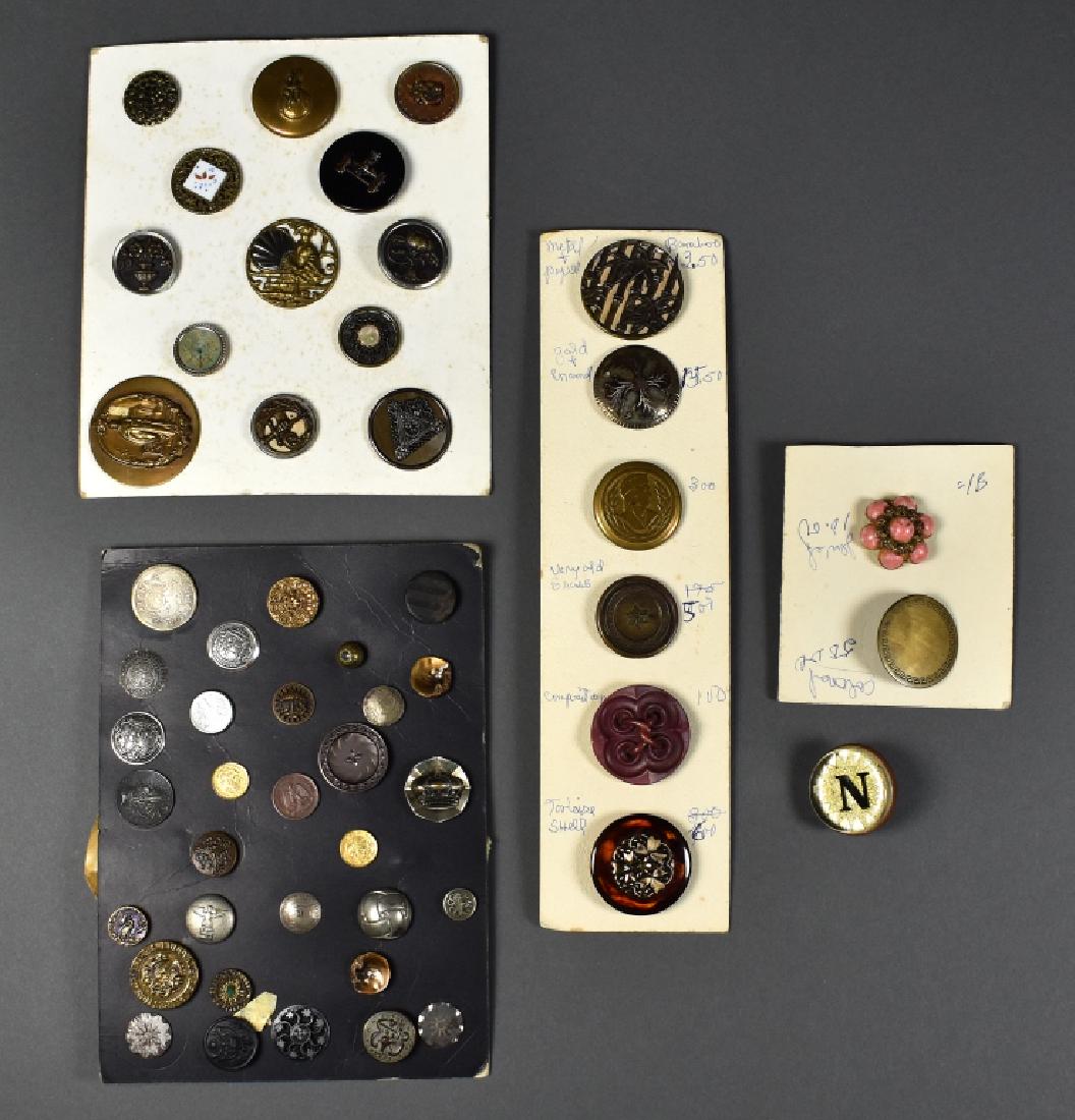 53 Antique Clothing Buttons (1 of 6)