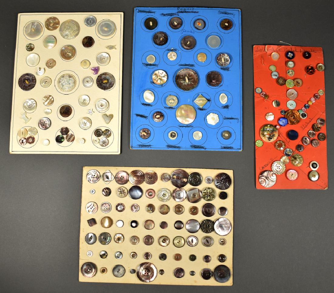 Antique Mother-of-Pearl Clothing Buttons (1 of 10)