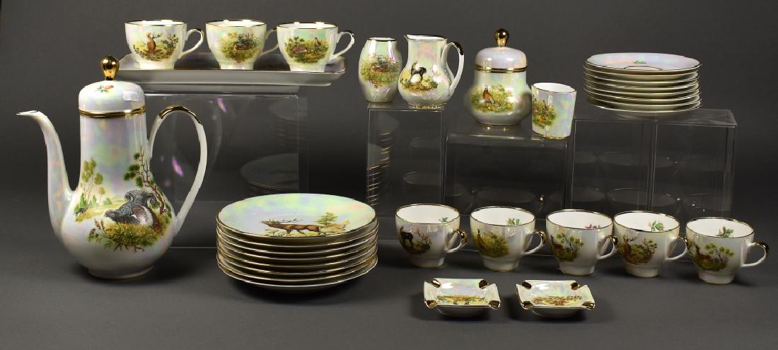 24 Pc Set Bavaria China, Woodlands Setting Motif (1 of 10)