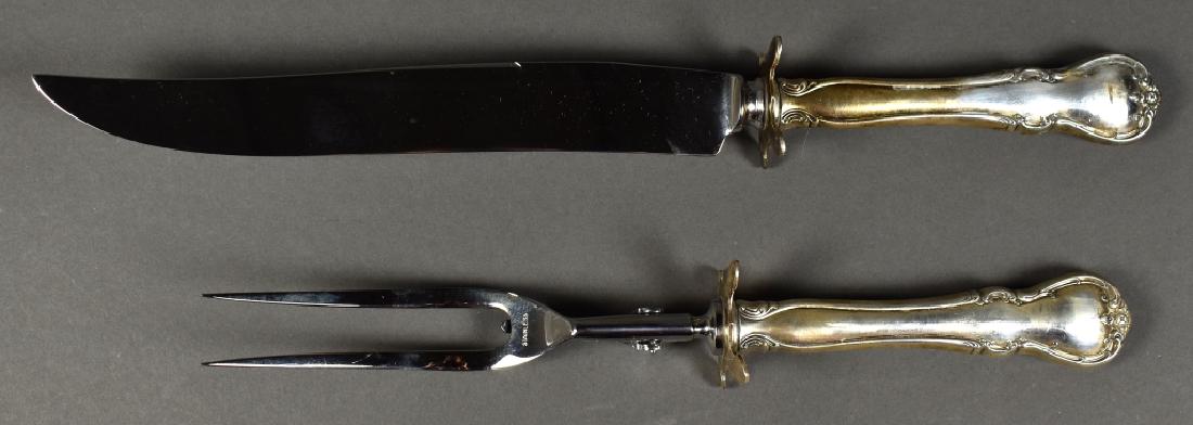Sterling Silver Carving Set, "French Provincial" (1 of 5)