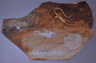 Lizard w/ Pictograph by Hap Hagood