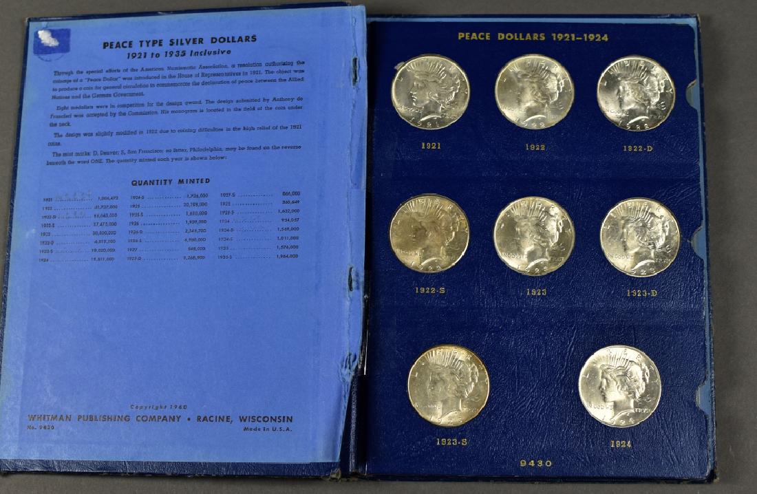 Complete Set of Peace Dollars