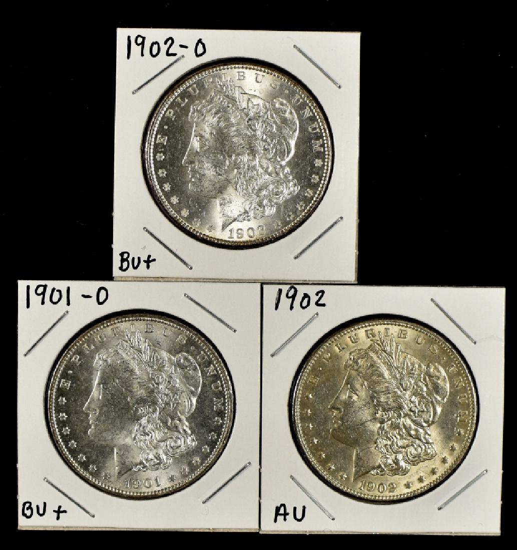 Three Morgan Dollars (1 of 2)