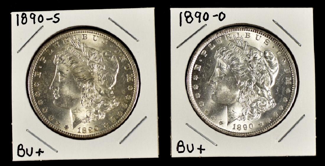 Two Better Date/Grade Morgan Dollars (1 of 2)