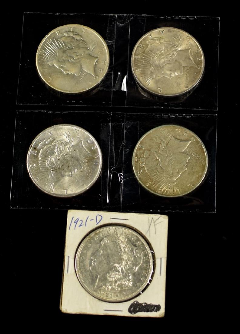 Five Silver Dollars (1 of 3)