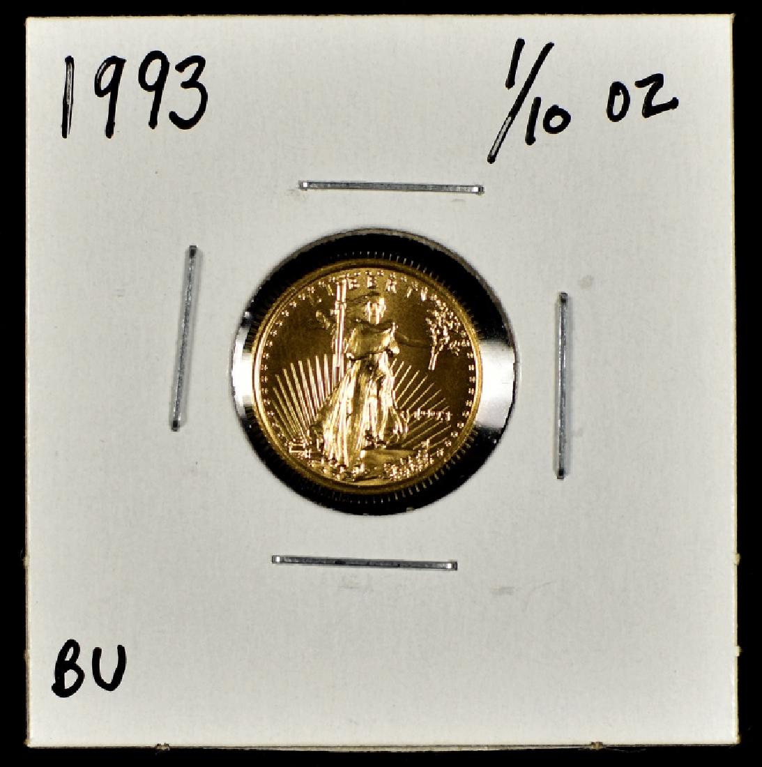 1/10 Oz. Gold Eagle Coin (1 of 2)