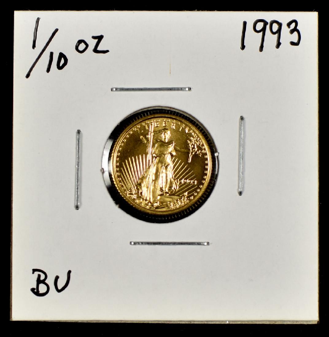 1/10 Oz. Gold Eagle Coin (1 of 2)