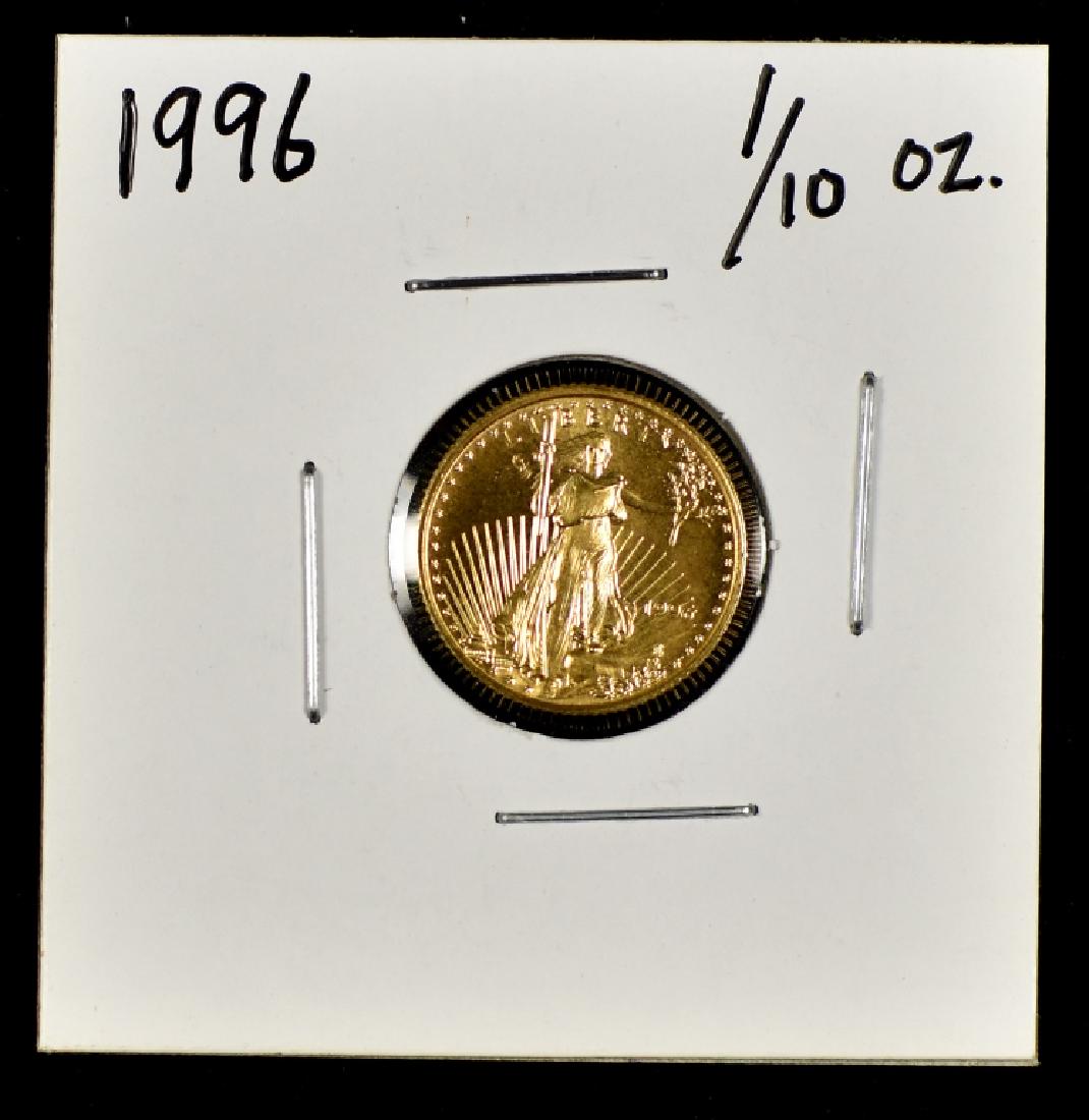 1/10 Oz. Gold Eagle Coin (1 of 2)