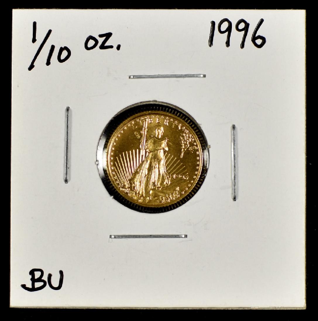 1/10 Oz. Gold Eagle Coin (1 of 2)