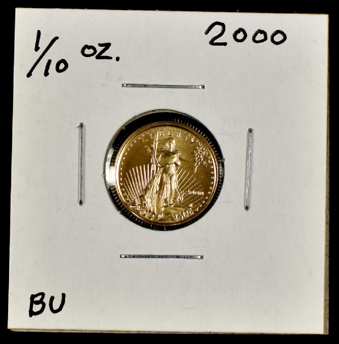 1/10 Oz. Gold Eagle Coin (1 of 2)