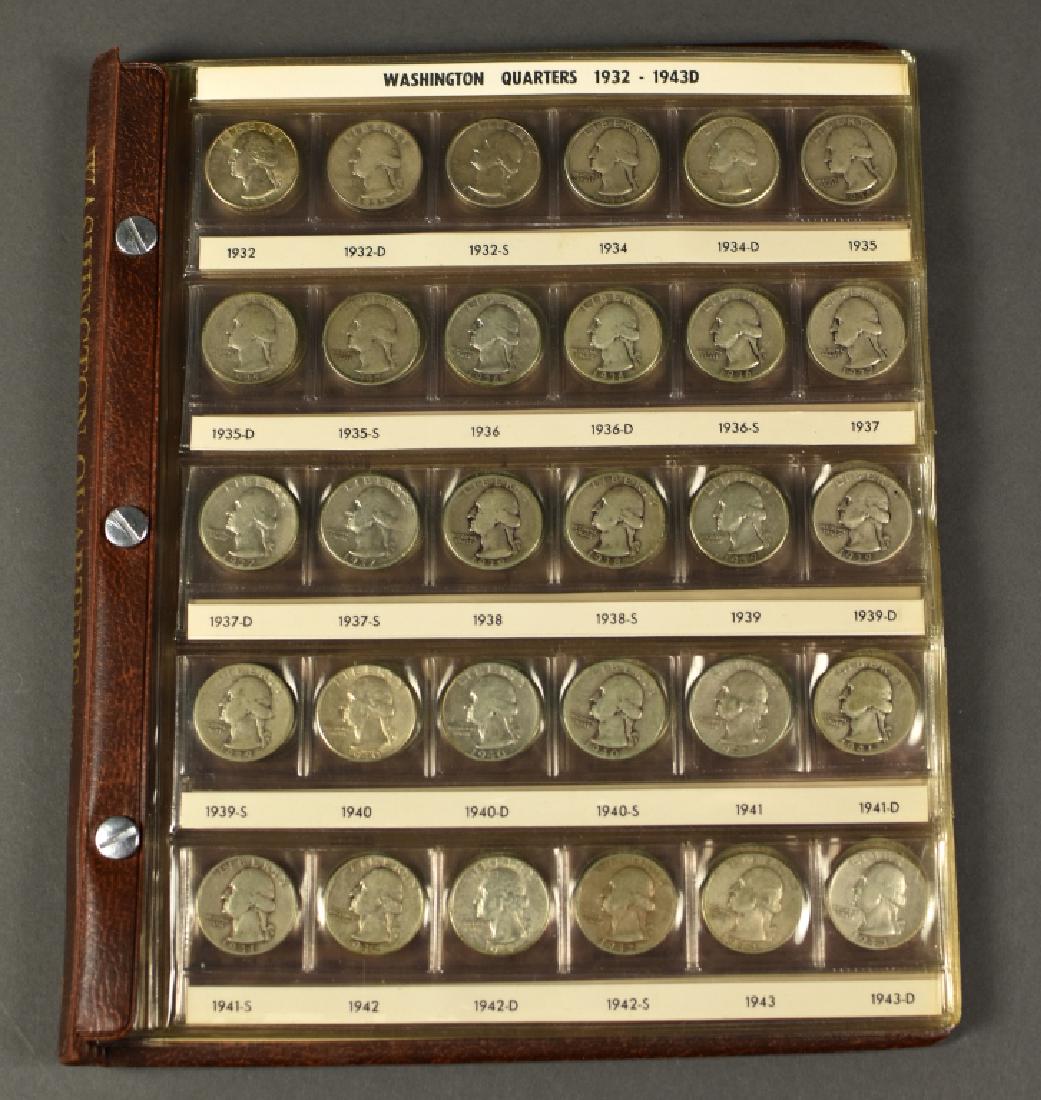 Complete Washington Silver Quarter Set, 193264